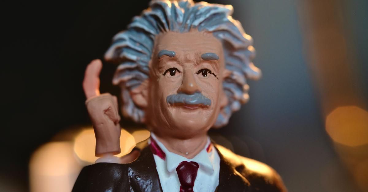 Figurine of Albert Einstein
